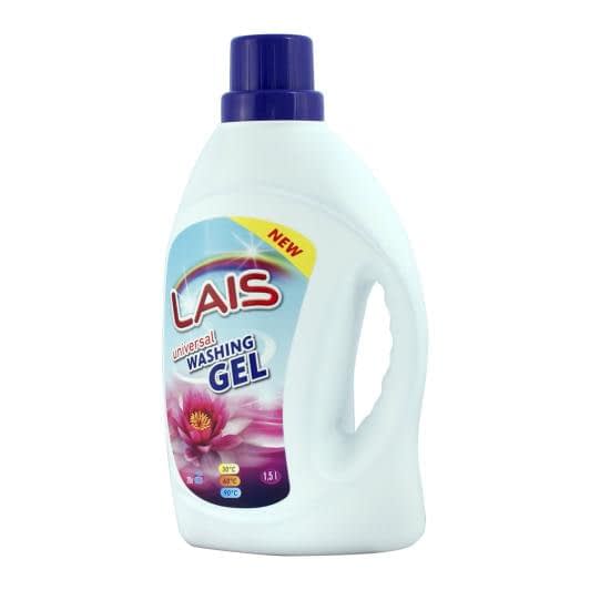 Тканини засоби по догляду за тканинами - Гель для прання  "lais" 1,5 літр