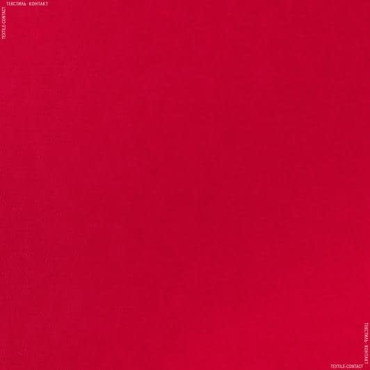 Тканини для сумок - Декоративний нубук Петек/ PETEK червона жоржина
