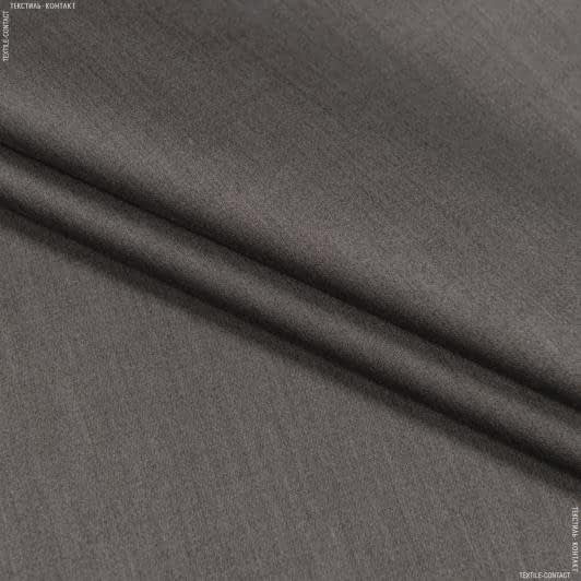 Ткани для рукоделия - Декоративный сатин Маори серо-коричневый СТОК