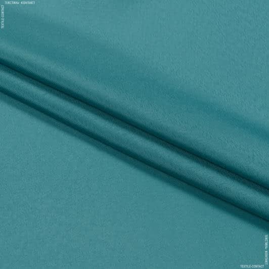 Тканини для банкетних і фуршетніх спідниць - Декоративна тканина Міні-мет колір зелена бірюза