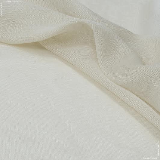 Тканини гардинні тканини - Тюль сітка Вена світло бежева з обважнювачем