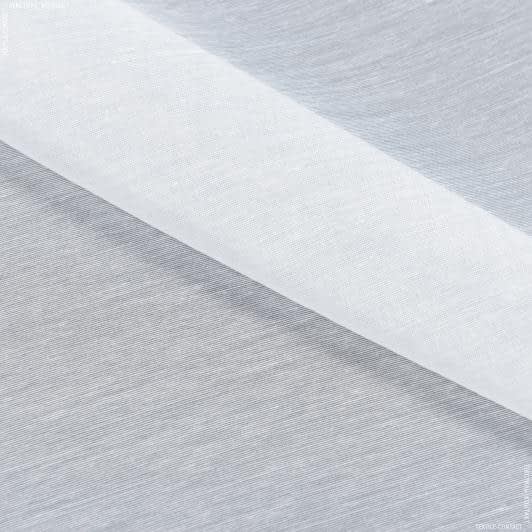 Ткани свадебная ткань - Тюль батист Арм белый с утяжелителем