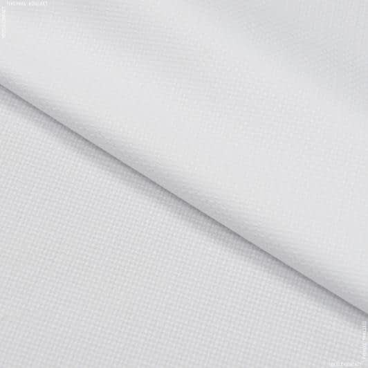 Ткани для рубашек - Сорочечная рогожка белая