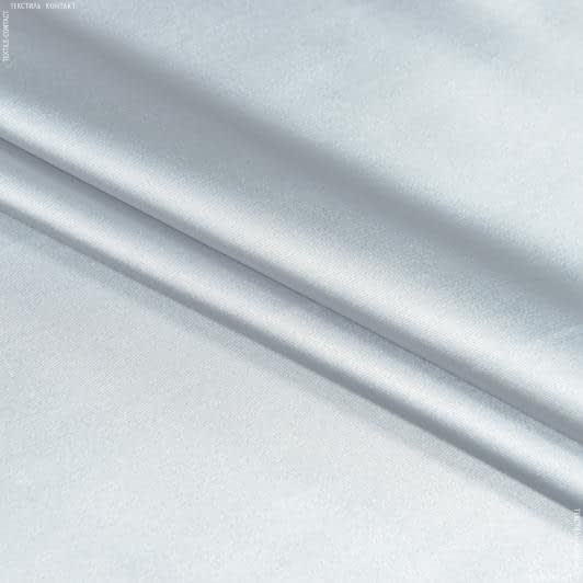 Ткани для белья - Атлас лайт софт светло-серый-стальной