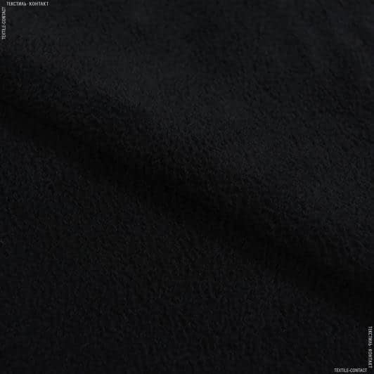Тканини ненатуральні тканини - Фліс-200 чорний