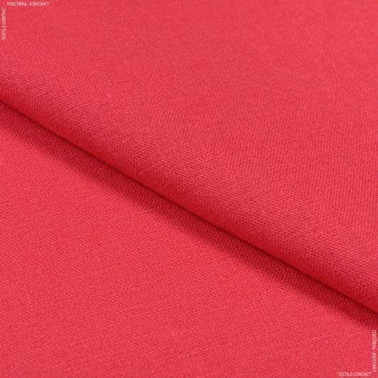 Ткани для юбок - Лен костюмный FERRE красный