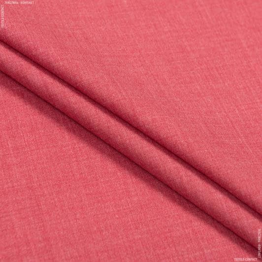 Тканини для суконь - Костюмна ASTRAS стрейч червона меланж