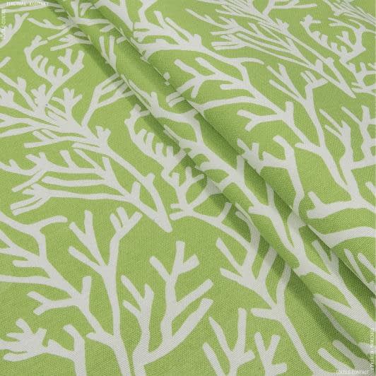 Тканини для декору - Декоративна тканина арена Менклер св.зелене яблоко