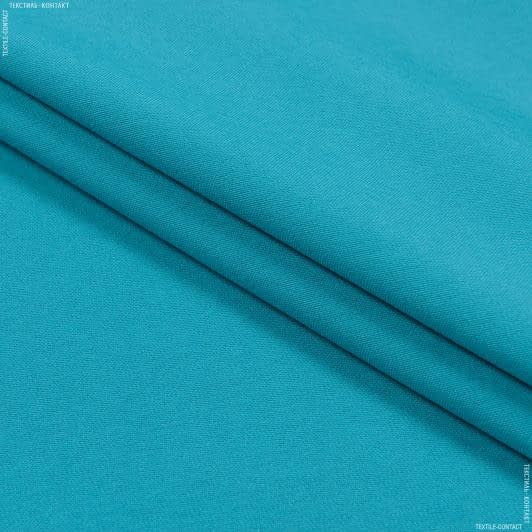 Тканини для суконь - Декоративна тканина Канзас колір т.бірюза (аналог 129335)
