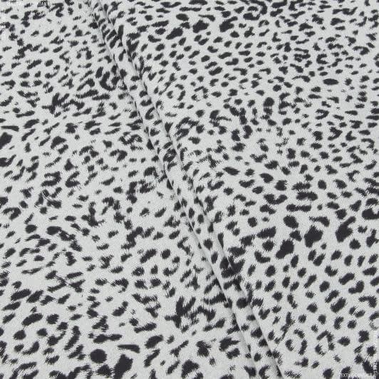 Тканини для покривал - Декоративна тканина Феліно гепард чорний