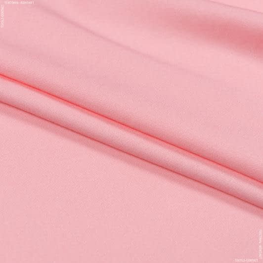 Тканини для спідниць - Костюмна Дені  світло-рожева