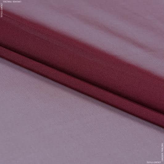 Ткани для платьев - Шифон темно-бордовый