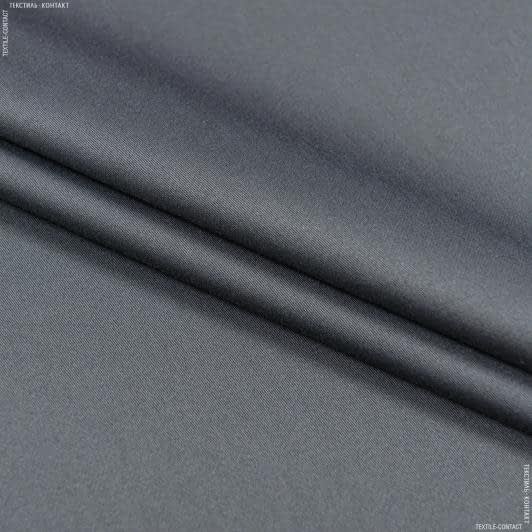 Тканини портьєрні тканини - Декоративний сатин Чікаго/CHICAGO сірий