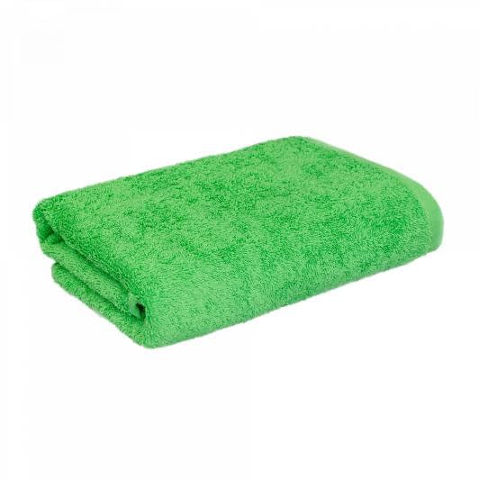 Ткани махровые полотенца - Полотенце махровое 50х90 зеленый
