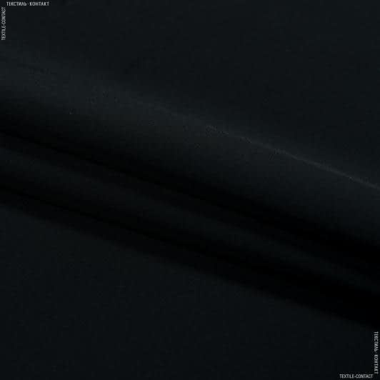 Ткани стрейч - Трикотаж бифлекс матовый черный