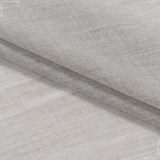 Тканини для тюлі - Тюль з обважнювачем вікторія /victoria пісок