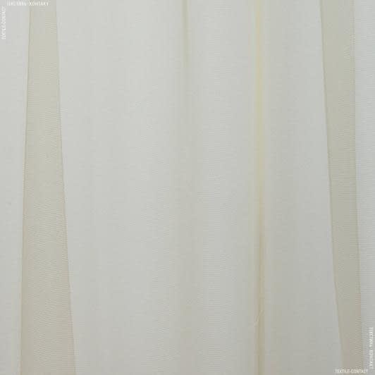 Ткани ненатуральные ткани - Тюль Донер-блеск  цвет шампань с утяжелителем