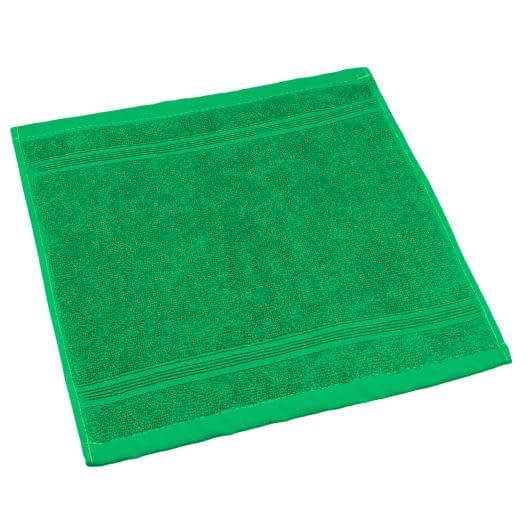 Ткани кухонные полотенца - Полотенце (салфетка) махровое 30х30 зеленый