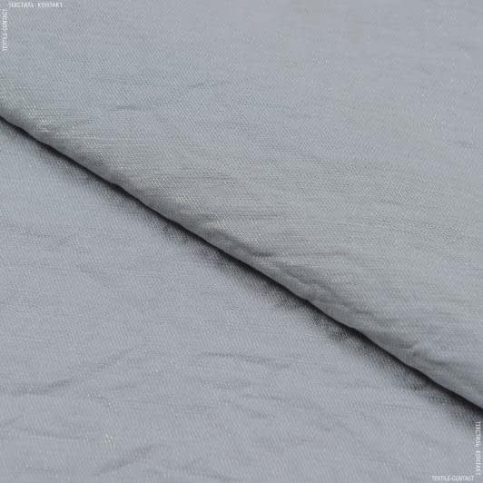 Тканини для костюмів - Платтяна діагональ блиск сірий