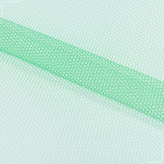 Тканини сітка - Фатин жорсткий зелений