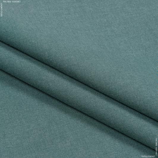 Ткани для банкетных и фуршетных юбок - Декоративная ткань Рустикана меланж т.зеленая