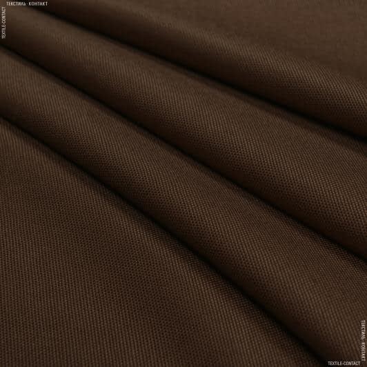 Тканини для печворку - Декоративна тканина панама Песко колір кавовий