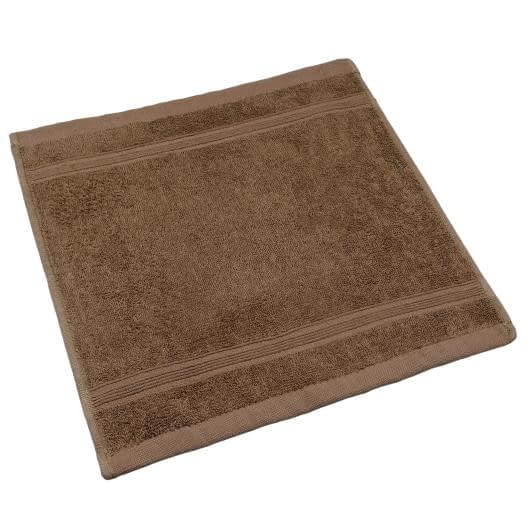 Ткани кухонные полотенца - Полотенце (салфетка) махровое 30х30 коричневый