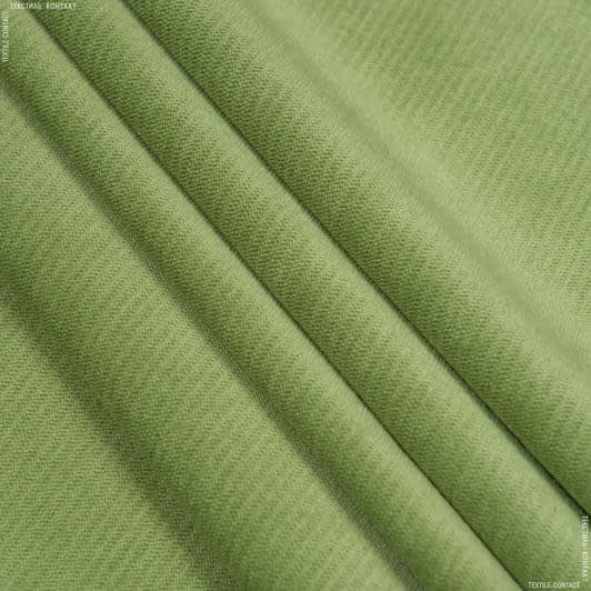 Ткани для флага - Велюр Терсиопел/TERCIOPEL цвет зеленое яблоко