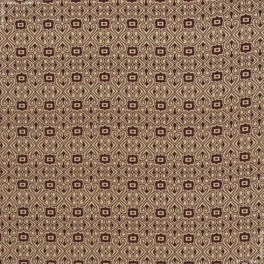 Ткани для декоративных подушек - Гобелен   арбаин  бордо,св.беж