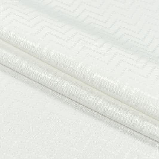 Тканини портьєрні тканини - Тканина для скатертин Камелія /CAMELIA молочна