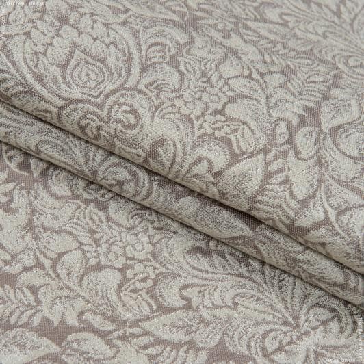 Тканини для декоративних подушок - Жакард Бельвер бежевий