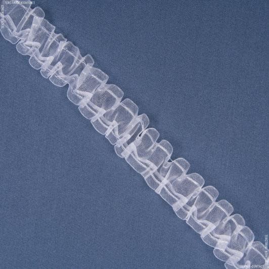 Ткани для декора - Тесьма шторная Вафелька прозрачная КС-1:2 40 мм±0.5мм/50м