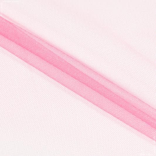 Тканини для суконь - Фатин м'який рожево-малиновий