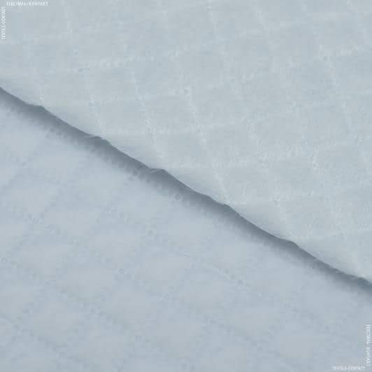 Ткани утеплители - Синтепон 100g термопай 2*2 с подкладкой 190т  светло-серый