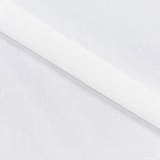 Ткани для платьев - Сетка стрейч молочная