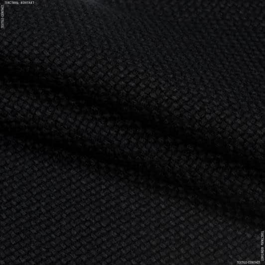 Ткани для брюк - Костюмная euro6tsvlv  рогожка  черный