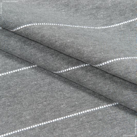 Ткани для чехлов на стулья - Жаккард  Нукун / NUKUN серый