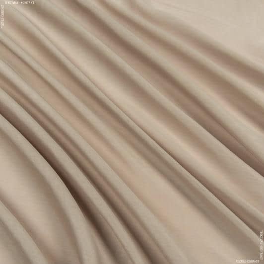 Тканини гардинні тканини - Тюль батист морела бежевий