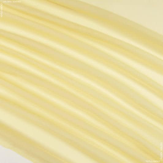 Ткани horeca - Тюль вуаль желтый