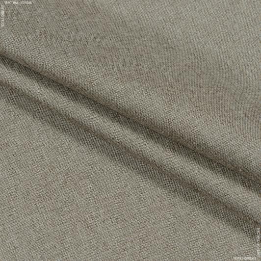 Ткани для римских штор - Блекаут меланж / BLACKOUT цвет  песочно-коричневый