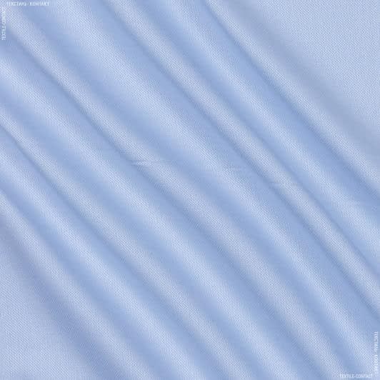 Ткани для платков и бандан - Сорочечная monti рогожка светло-голубой