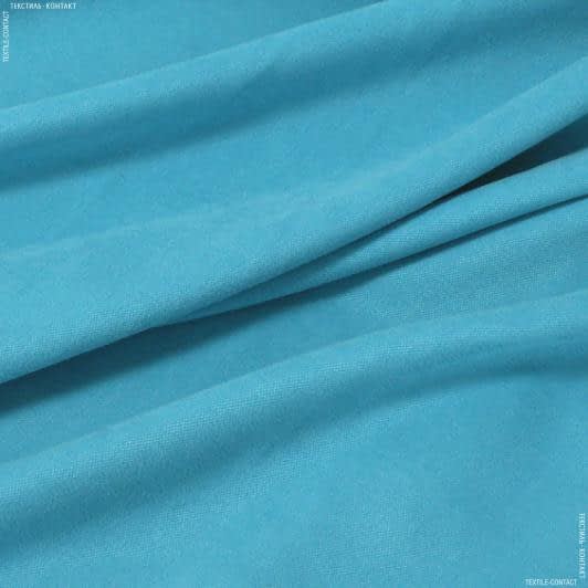 Тканини для постільної білизни - Декор-нубук арвін небесно блакитний
