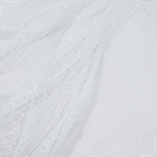 Тканини гардинні тканини - Тюль сітка фріда,білий