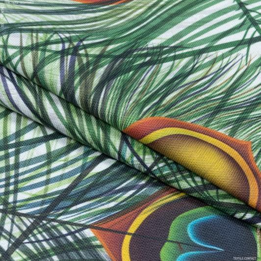 Тканини для декору - Декоративна тканина Паресо перо жар-птиці
