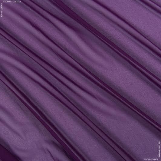 Тканини для блузок - Шифон мульті фіолетовий