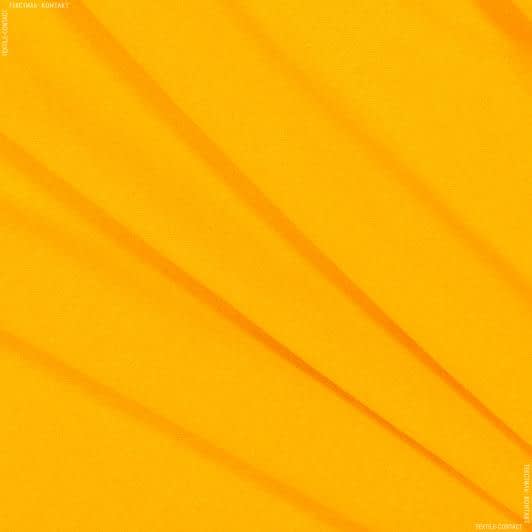 Ткани для спортивной одежды - Футер трехнитка начес желтый
