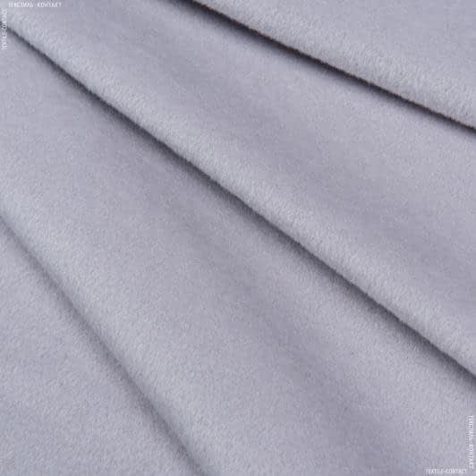 Ткани для столового белья - Пальтовая ворсовая светло-серая