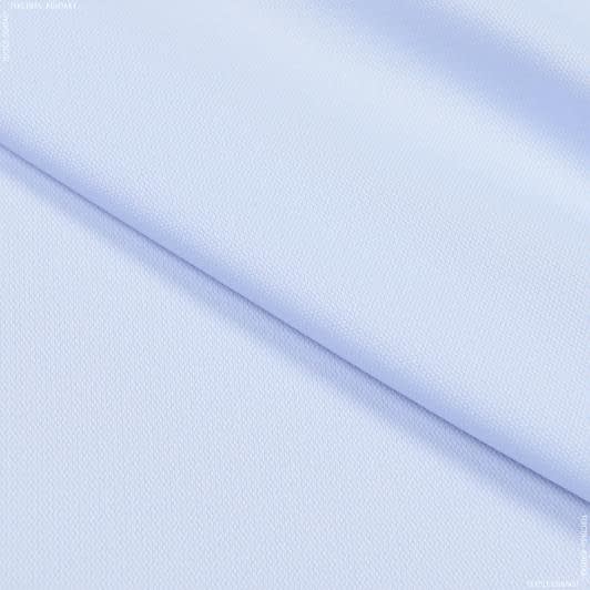Тканини для сорочок - Сорочкова рогожка світло-блакитна