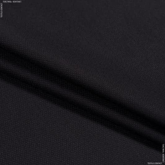 Тканини для костюмів - Костюмна піке темно-бордова