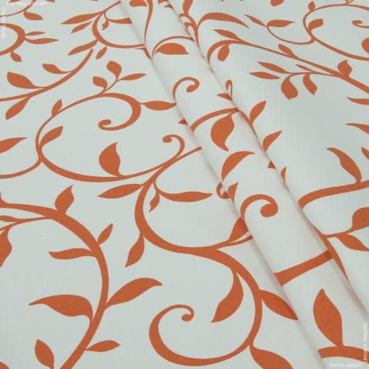 Тканини для рюкзаків - Декоративна тканина арена Марія помаранчева